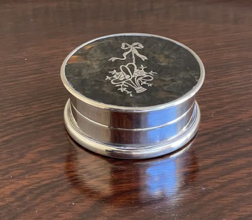 George V Silver & Trinket Jewellery Box