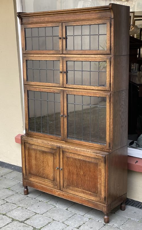 Oak Minty of Oxford Barristers Stacking Bookcase