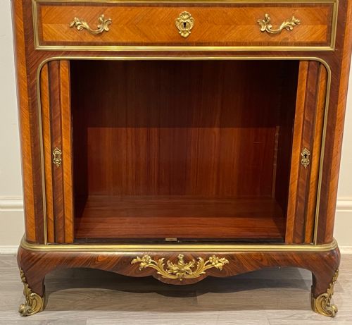 FRENCH KINGWOOD CABINET BOOKCASE BY PAUL SORMANI - ADDITIONAL PHOTO 5