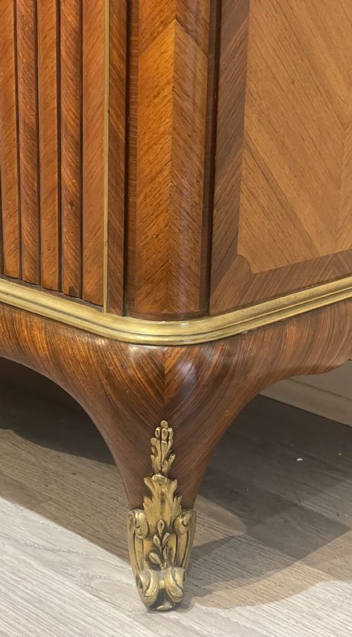 FRENCH KINGWOOD CABINET BOOKCASE BY PAUL SORMANI - ADDITIONAL PHOTO 9