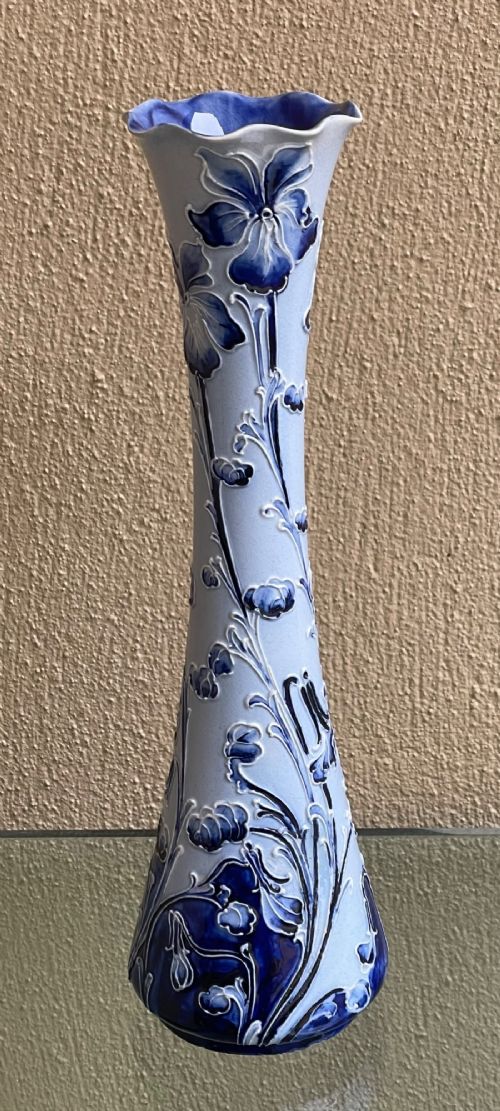 Large William Moorcroft Florian Ware Vase View IV