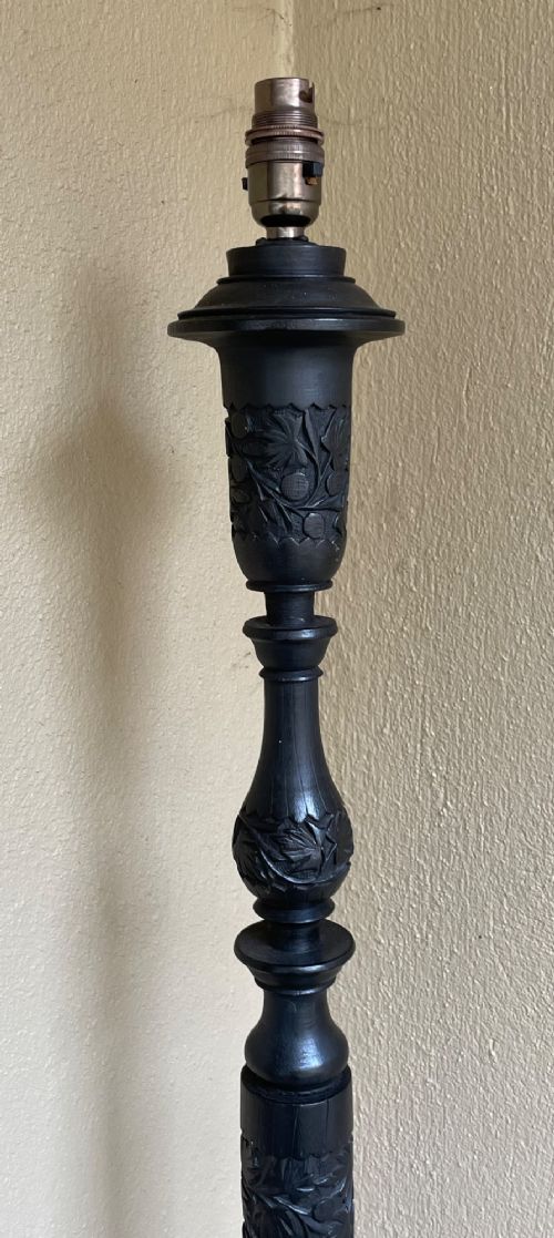 ANGLO INDIAN STANDARD LAMP - ADDITIONAL PHOTO 1