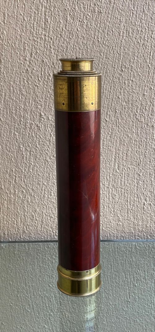 19th Century Brass Telescope by Marratt & Short