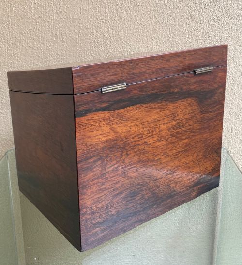 RARE AND UNUSUAL CAMPAIGN CORRESPONDENCE BOX WITH WRITING SLOPE - ADDITIONAL PHOTO 7