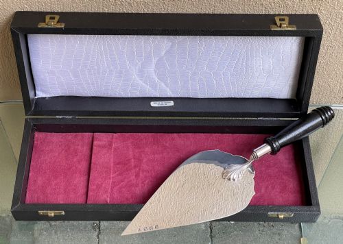 Irish Silver Presentation Trowel