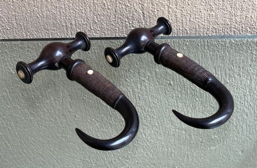 Pair of 19th Century Horn Boot Pulls