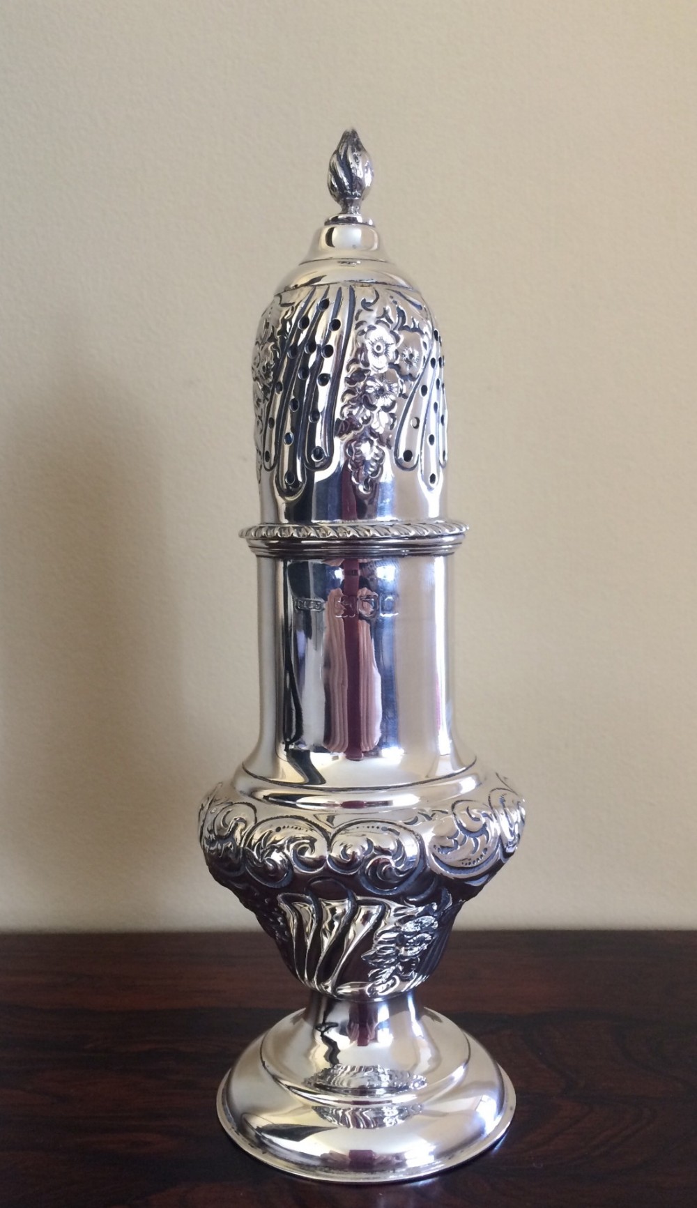 Victorian Silver Sugar Caster, 1898
