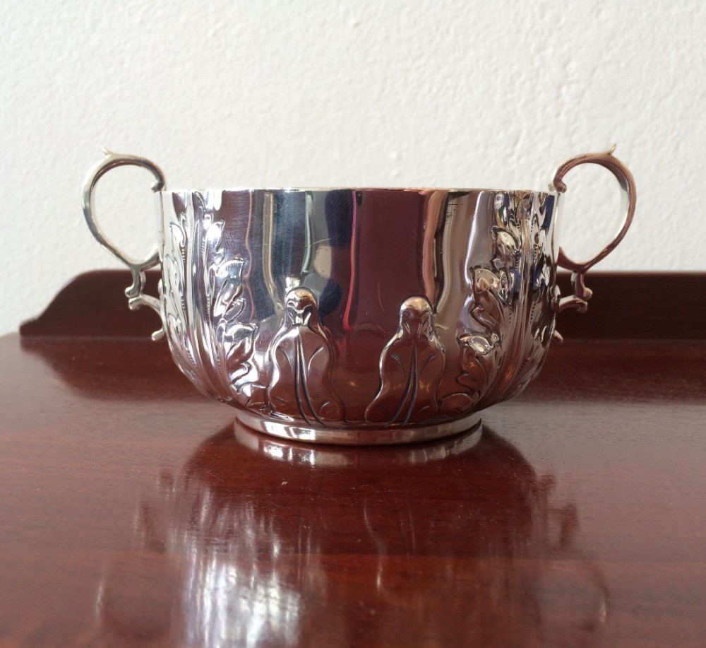 Victorian Silver Sugar Bowl, Mappin & Webb 1899