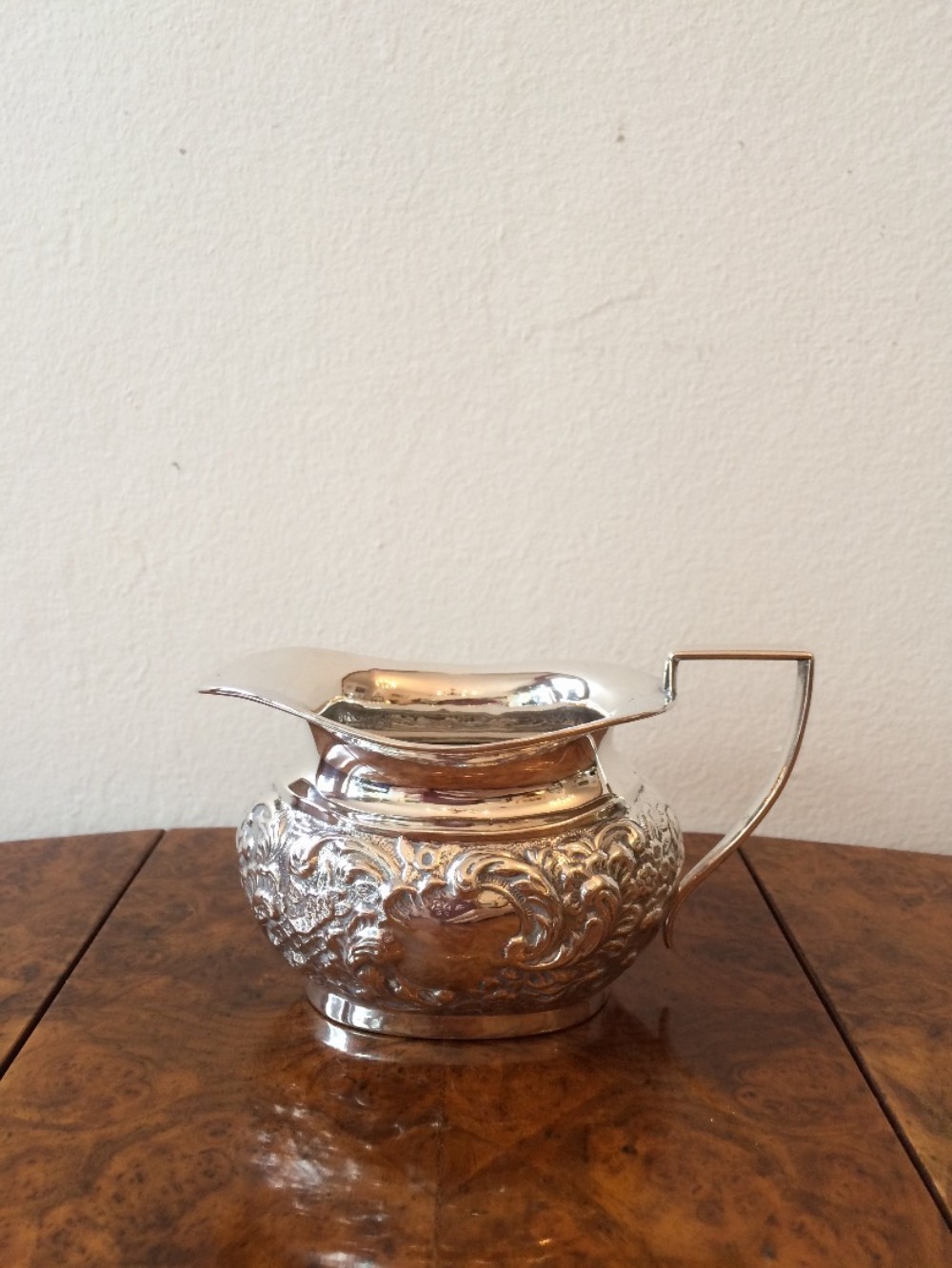 Edwardian Silver Cream Jug, 1903