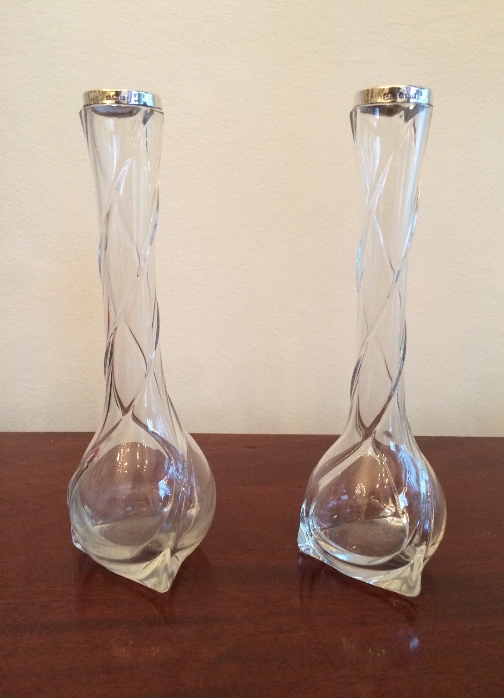 Super Pair of Art Nouveau Vases, 1902
