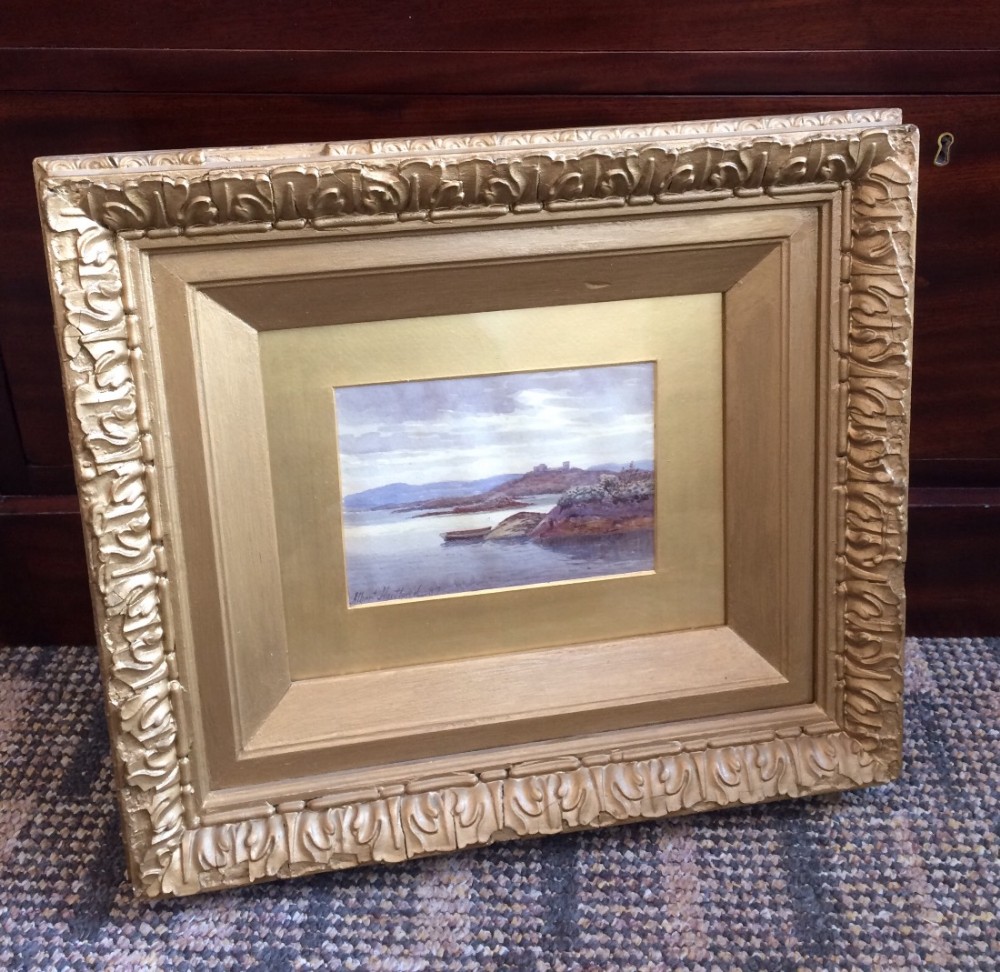 Henry Albert Hartland Watercolour, Killarney, Ireland 