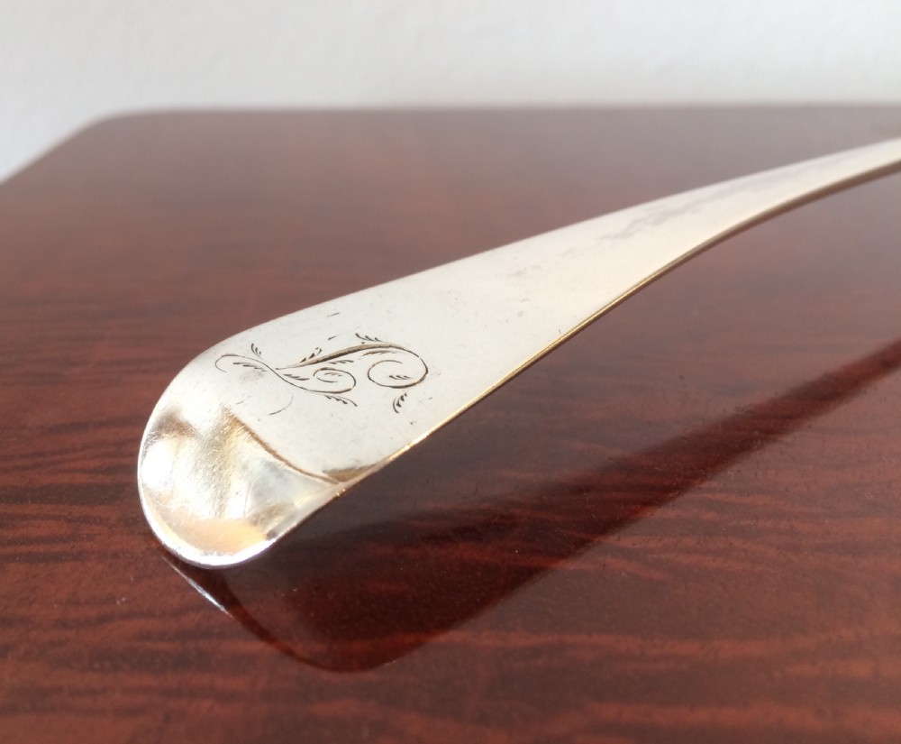 George III Silver Basting Spoon View III