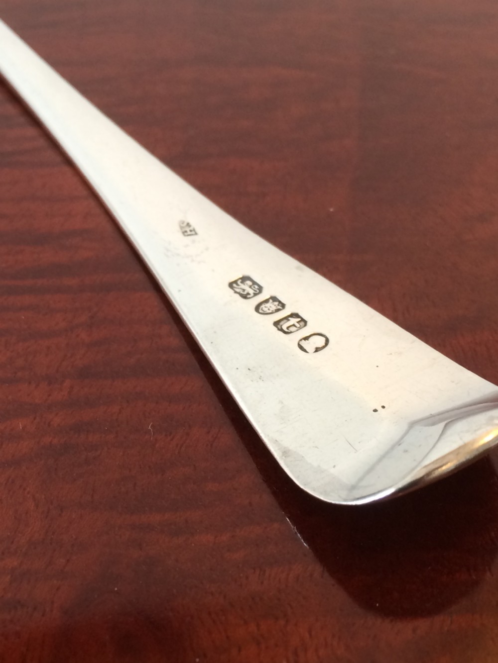 George III Silver Basting Spoon View V