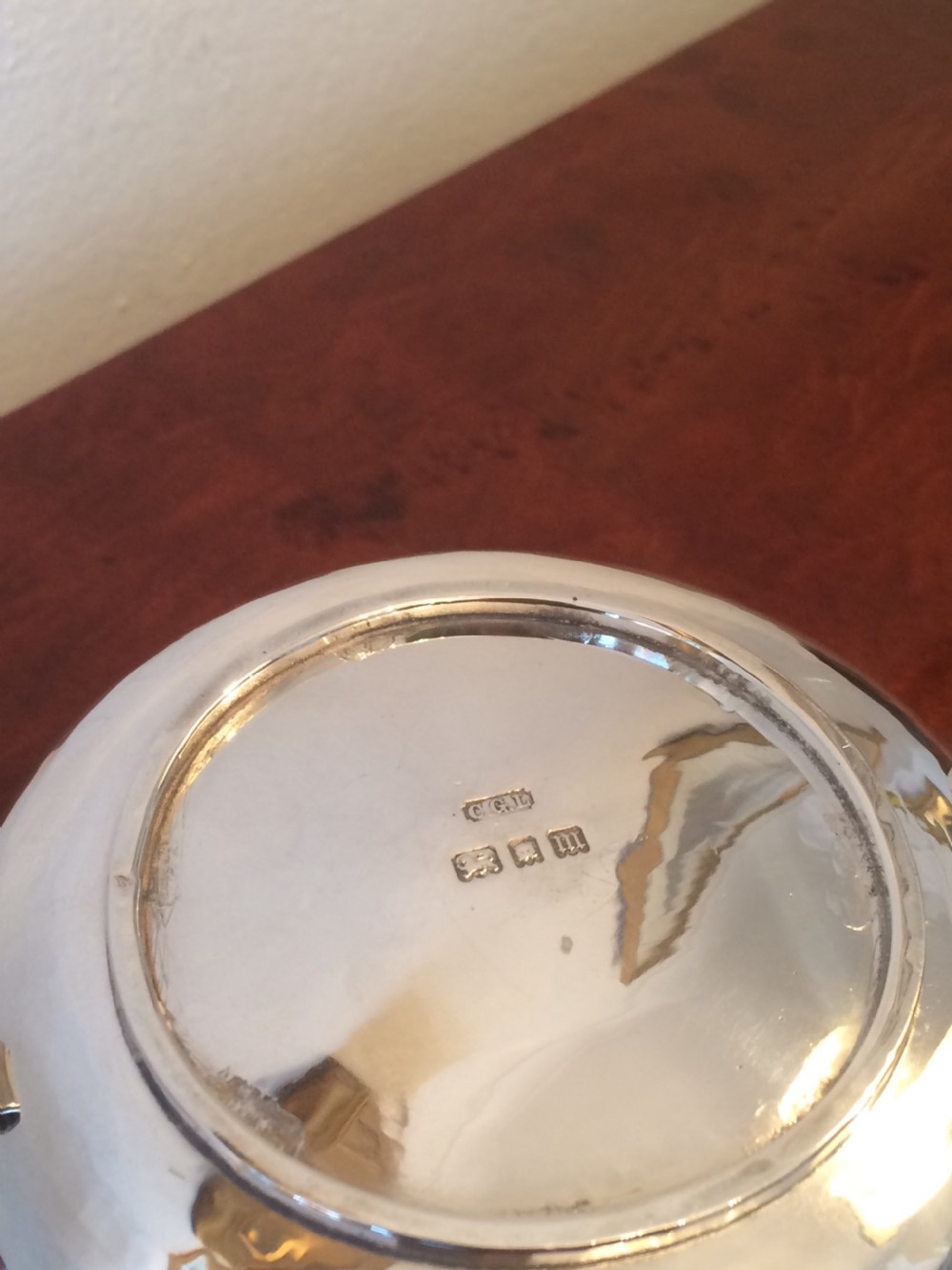 Arts & Crafts Silver Porringer  View VI
