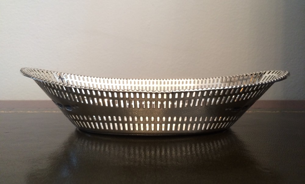 Edwardian Silver Bon Bon Basket  View IV