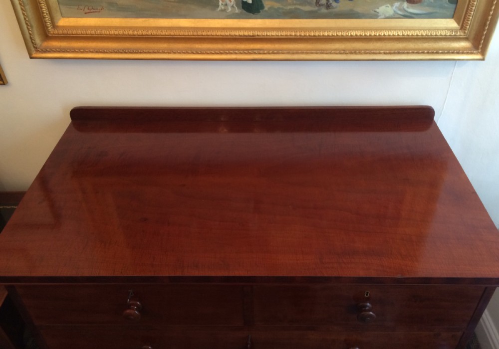 Victorian Mahogany Chest of Drawers by Holland & Sons View IV