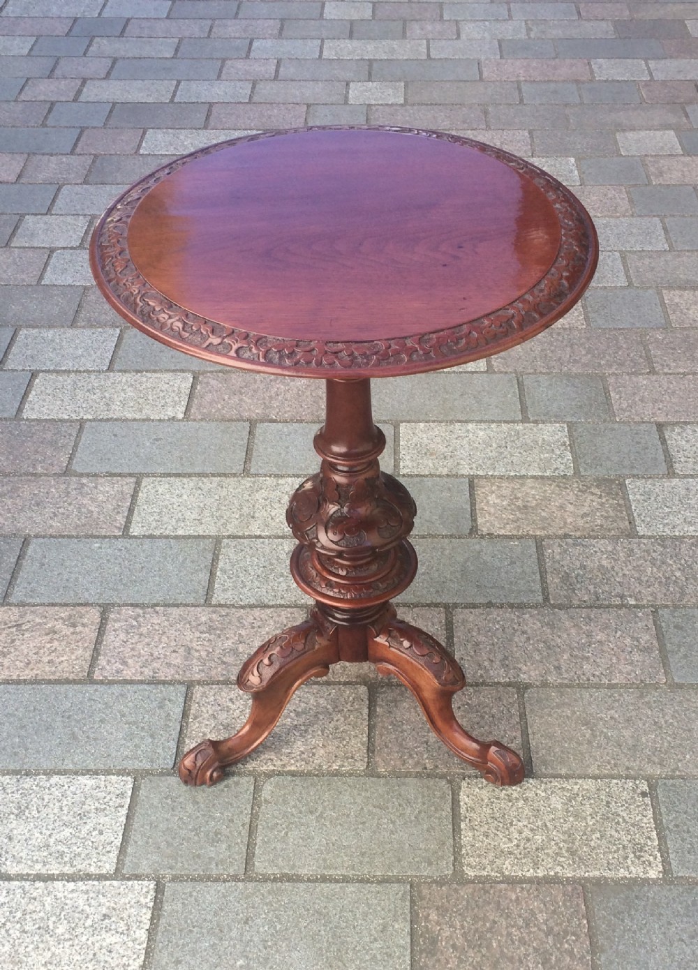 Quality Victorian Occasional Wine Table 