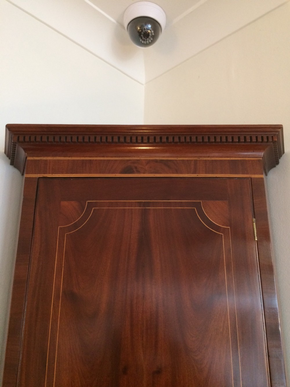 Mahogany Corner Cupboard View III