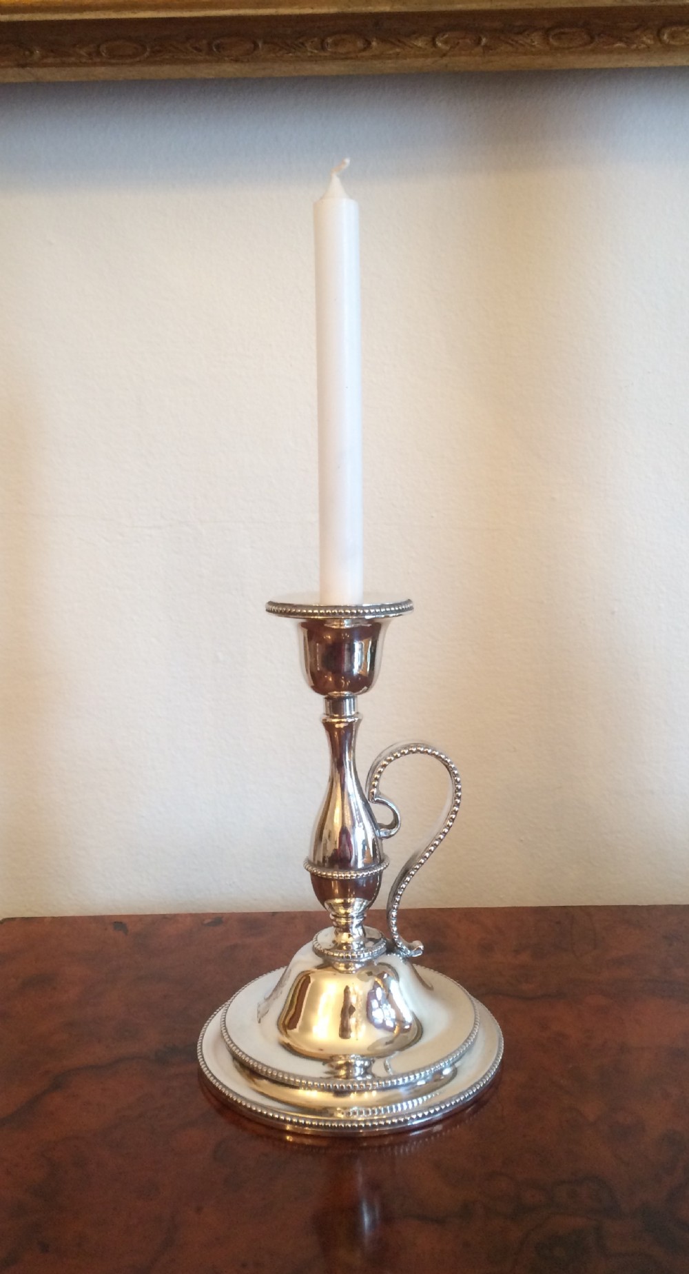 Victorian Silver Chamberstick, George Fox, 1863