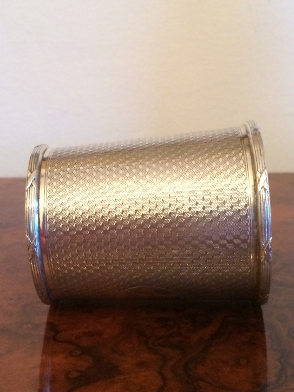 Superb Quality Silver Tankard, Walker & Hall View VI