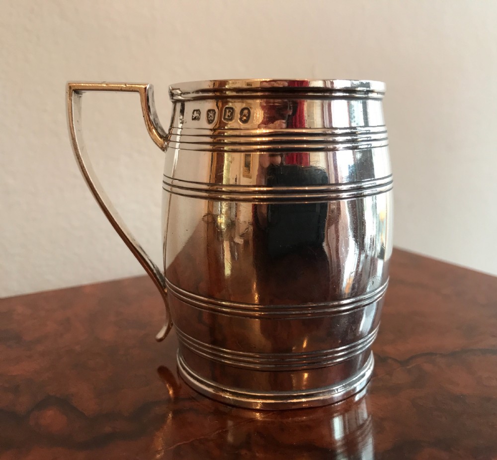 George III Silver Tankard, 1800, John Emes View III