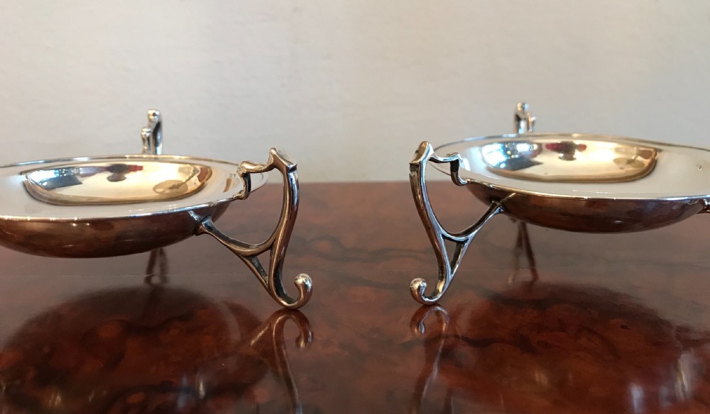Super Pair Bon Bon Dishes by Walker & Hall, 1907 View V