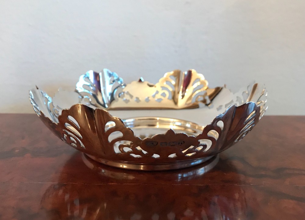 George VI solid Silver Dish Bowl View IV