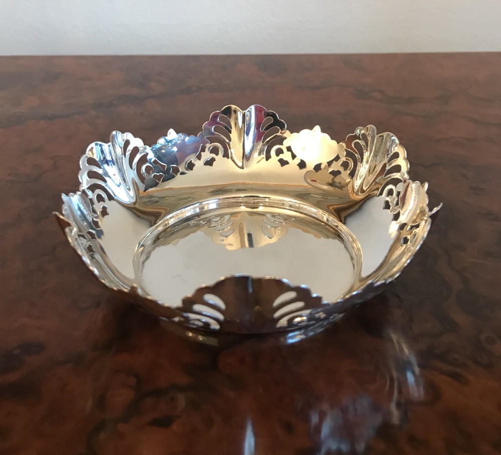 George VI solid Silver Dish Bowl View V