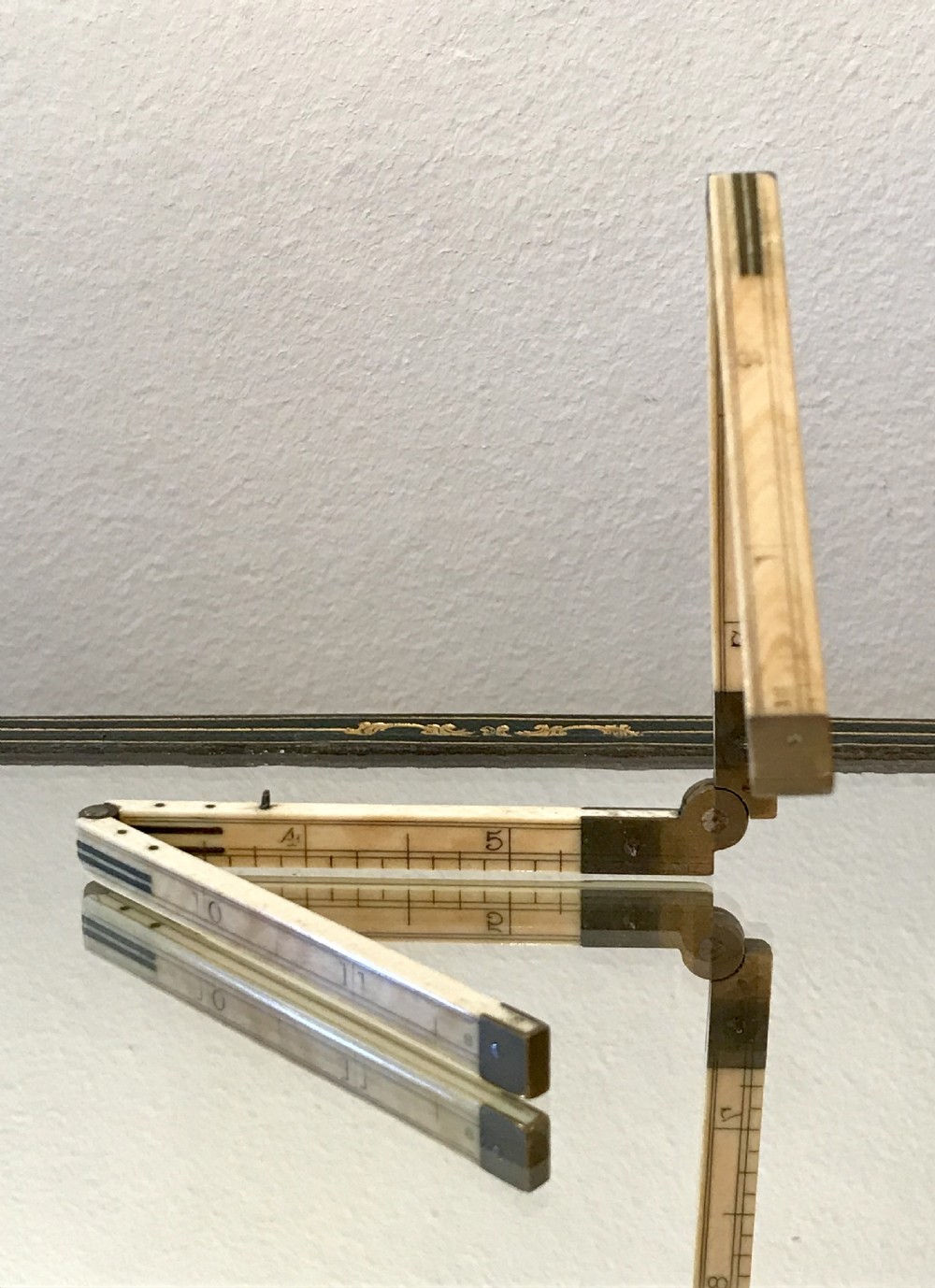 Ivory Folding Ruler by Rabone, Circa 1900 View II