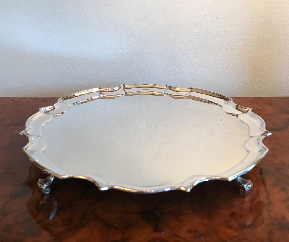 Quality George V Silver Salver