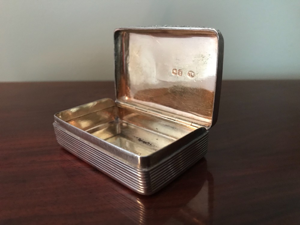 George III Silver Snuff Box, London 1781 View VI