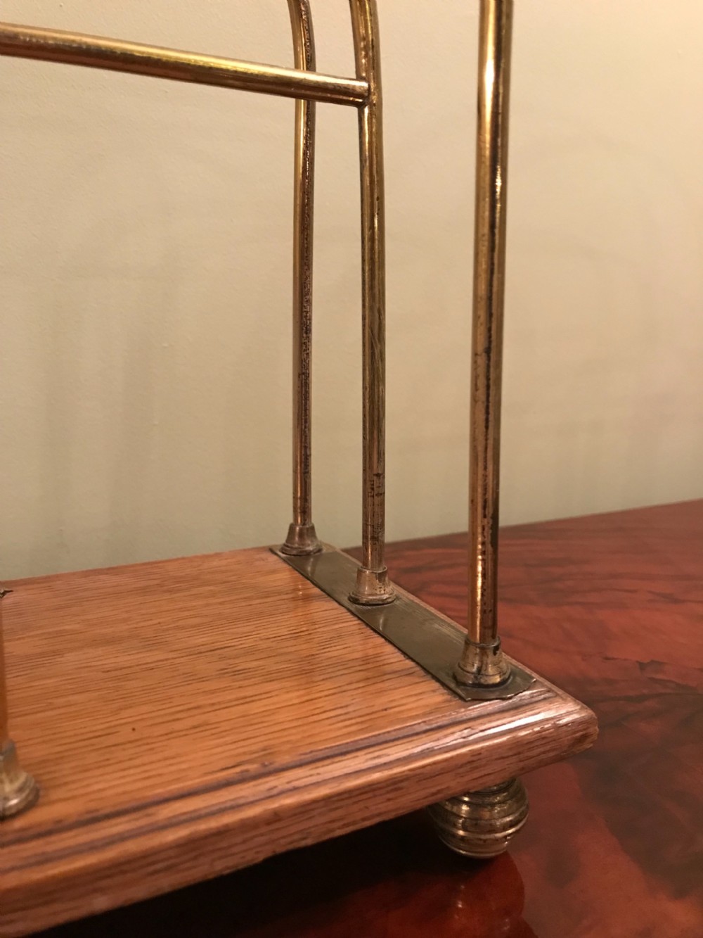 Good Edwardian Magazine Rack  View II