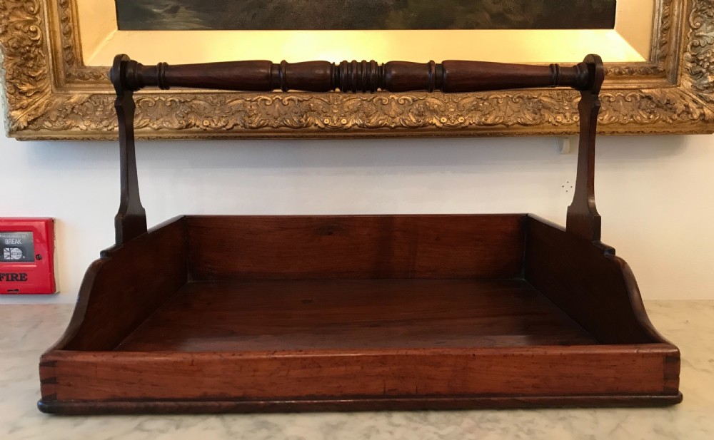 Quality Regency Rosewood & Mahogany Tray