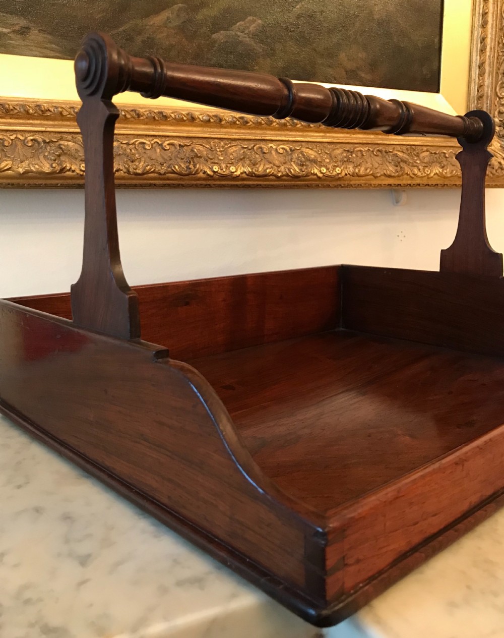 Quality Regency Rosewood & Mahogany Tray View IV