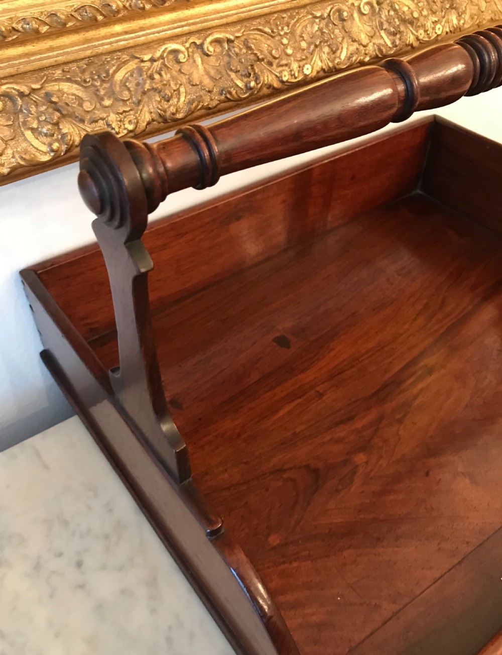 Quality Regency Rosewood & Mahogany Tray View V