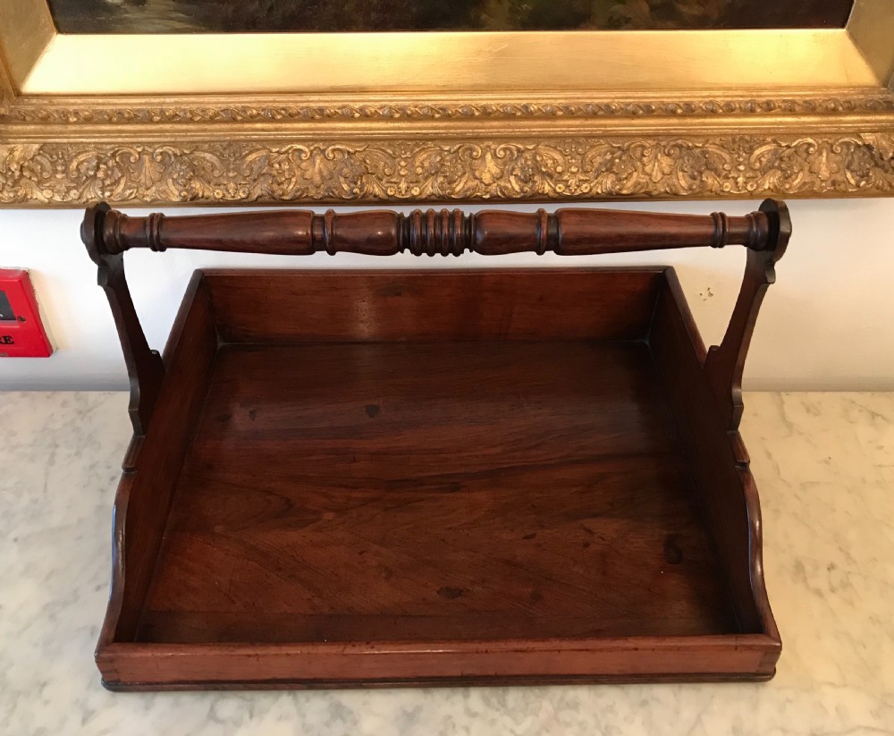 Quality Regency Rosewood & Mahogany Tray View VII