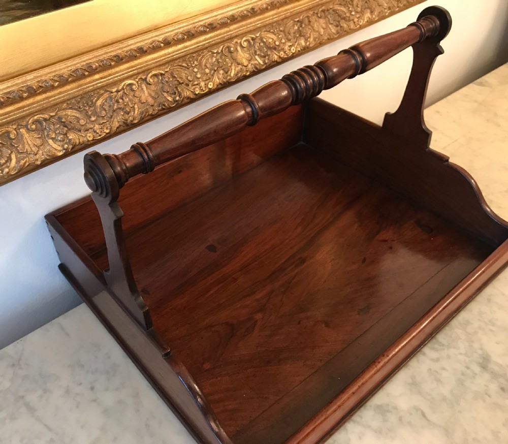 Quality Regency Rosewood & Mahogany Tray View VIII