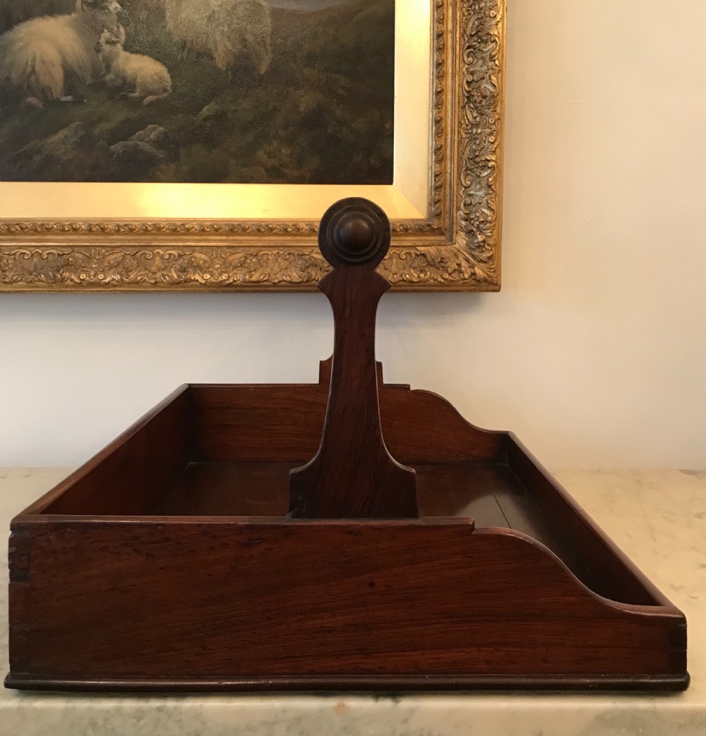 Quality Regency Rosewood & Mahogany Tray View IX