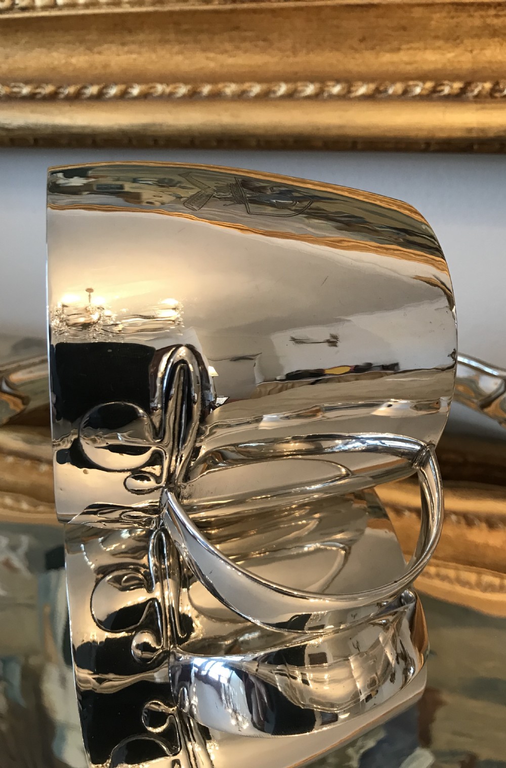 Archibald Knox Silver Tankard, 1903 View VII