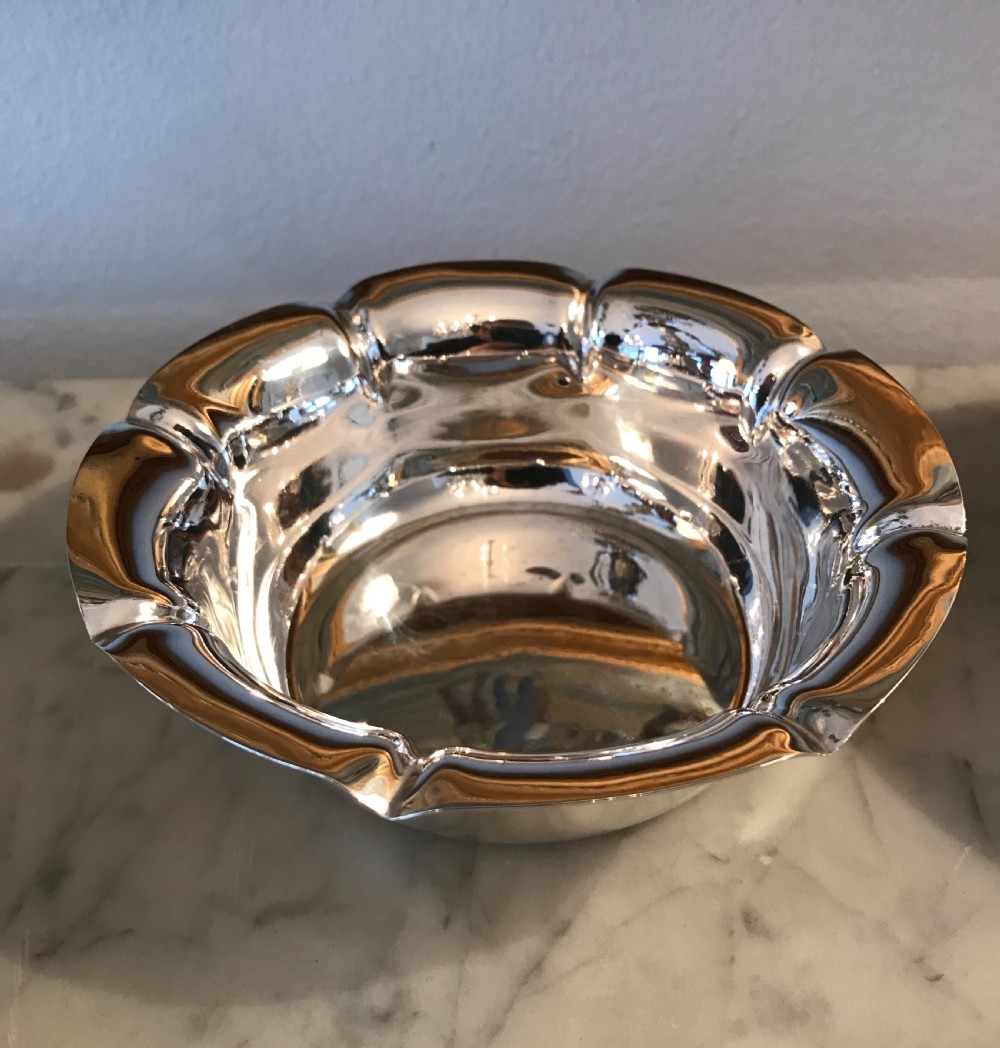 Pair of Edwardian Silver Bon Bon Dishes View III