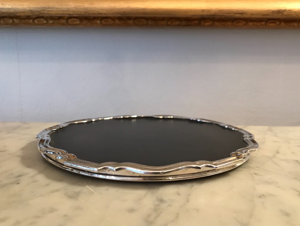 George V Silver & Bakerlite Trivet by Walker & Hall View III