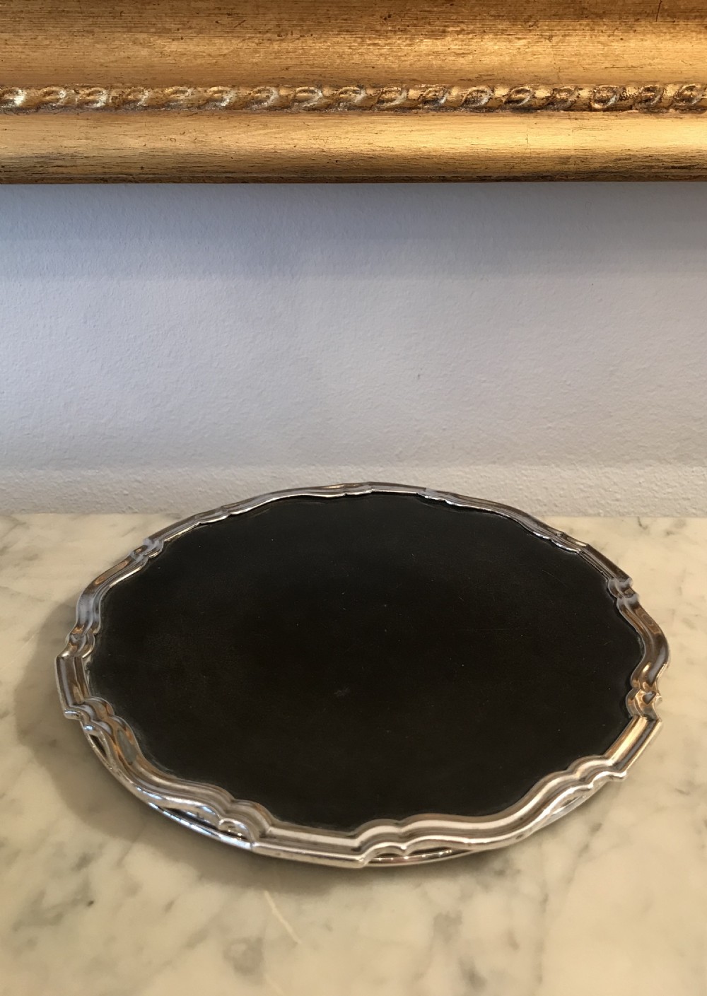 George V Silver & Bakerlite Trivet by Walker & Hall View IV