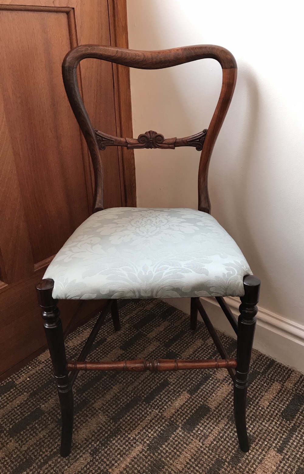 Beautiful Victorian Rosewood Child Bedroom Chair View II