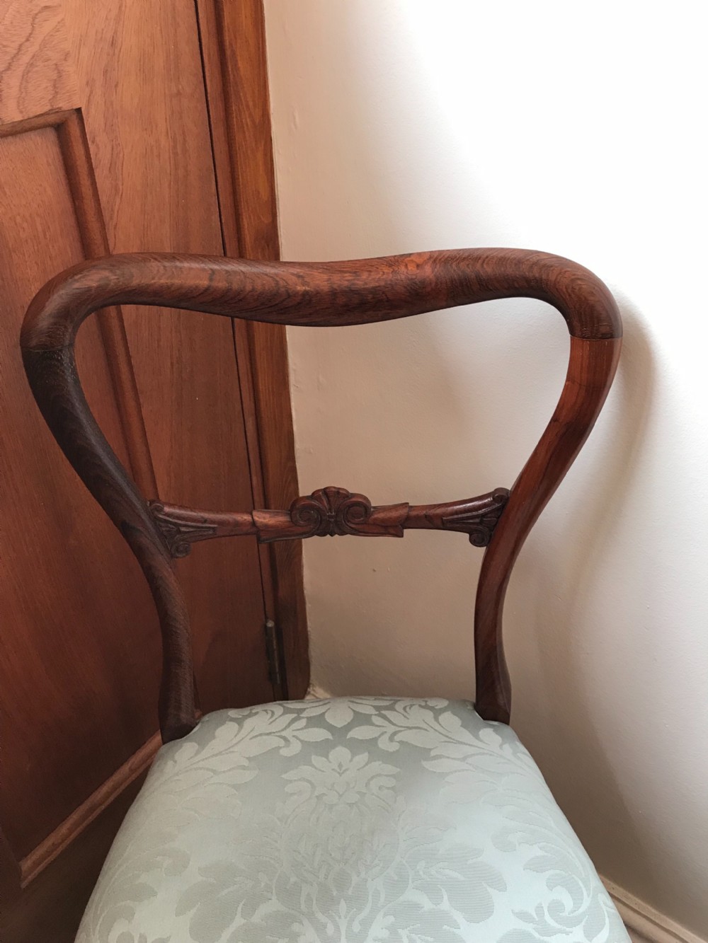 Beautiful Victorian Rosewood Child Bedroom Chair View VI