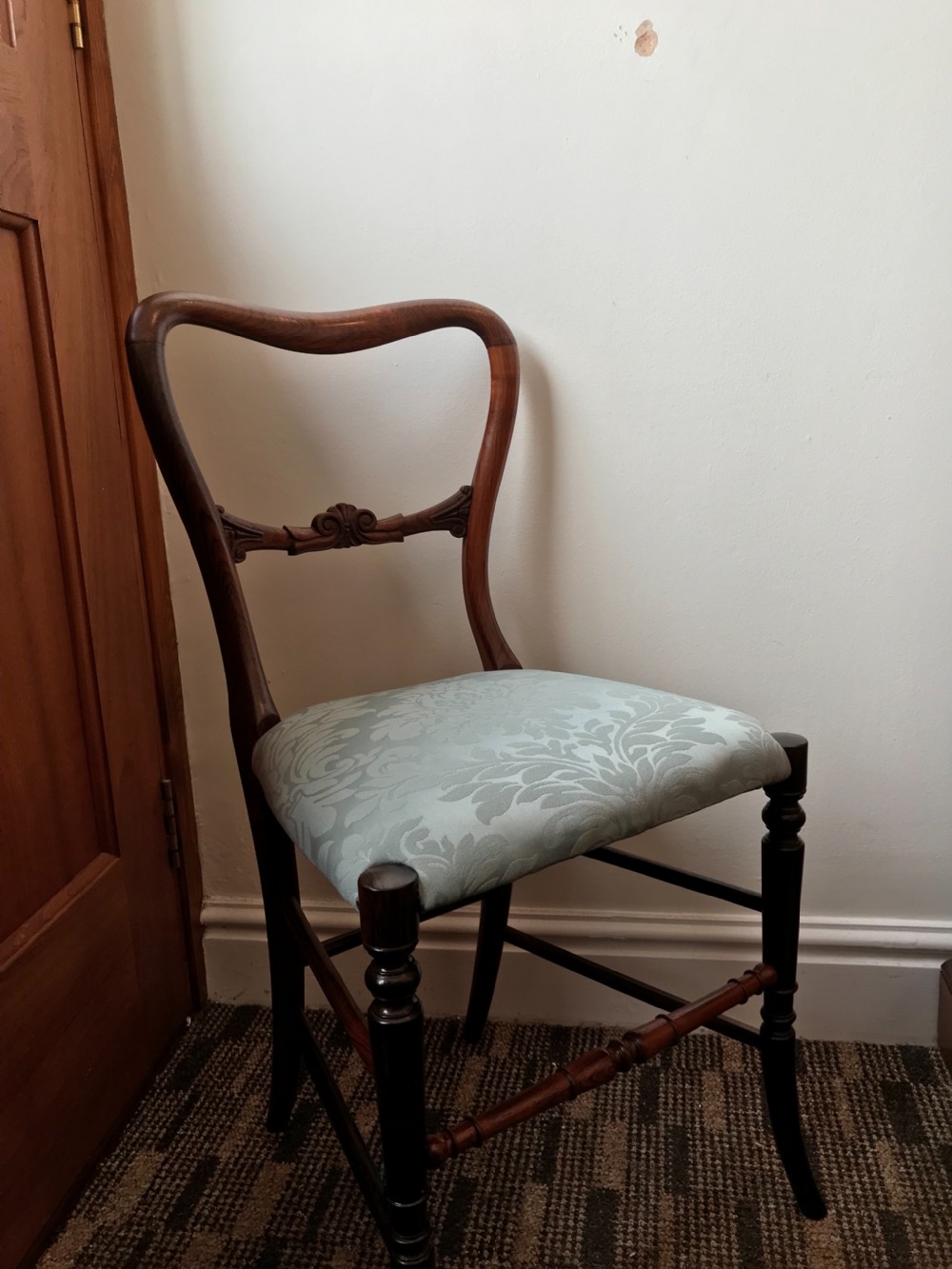 Beautiful Victorian Rosewood Child Bedroom Chair View VII