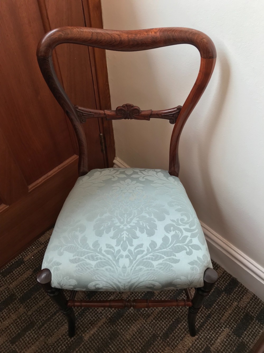 Beautiful Victorian Rosewood Child Bedroom Chair View VIII