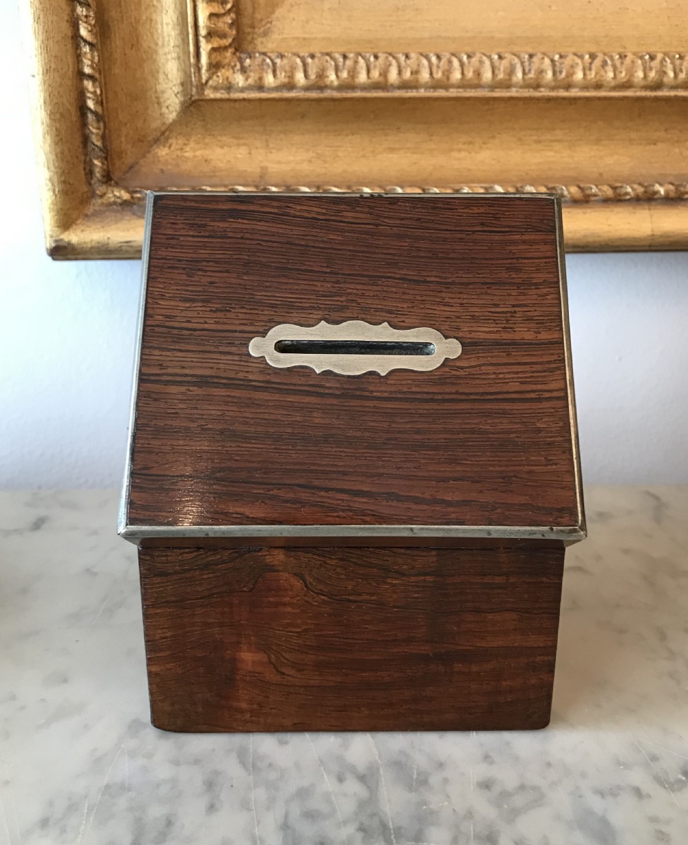 Georgian Rosewood Money Box View X