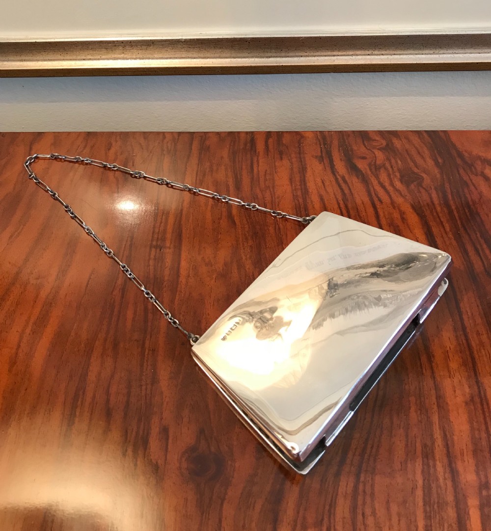 George V Silver Ladies Evening Purse View IV