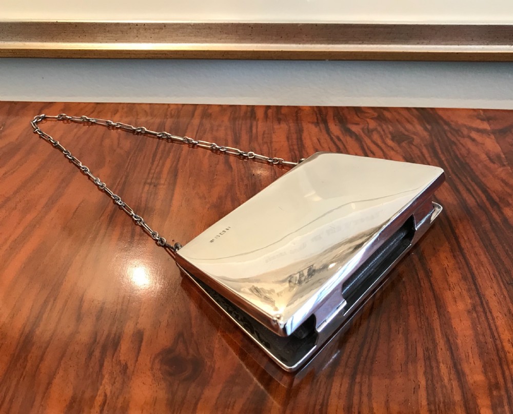 George V Silver Ladies Evening Purse View V