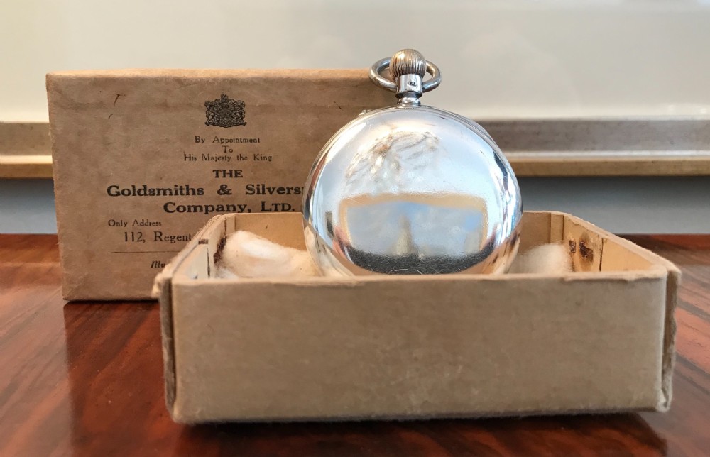 Victorian Silver Pocket Watch, Chester 1899 View VI